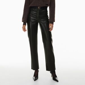 Wilfred Black Vegan Leather Melina Pants